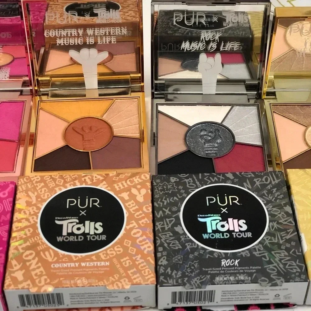 New! Pur Trolls World Tour eyeshadow collection